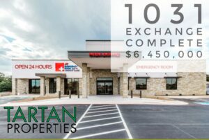 Tartan Properties complete 1031 Exchange